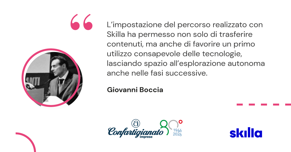 Confartigianato porta l’AI nella progettazione formativa con Skilla